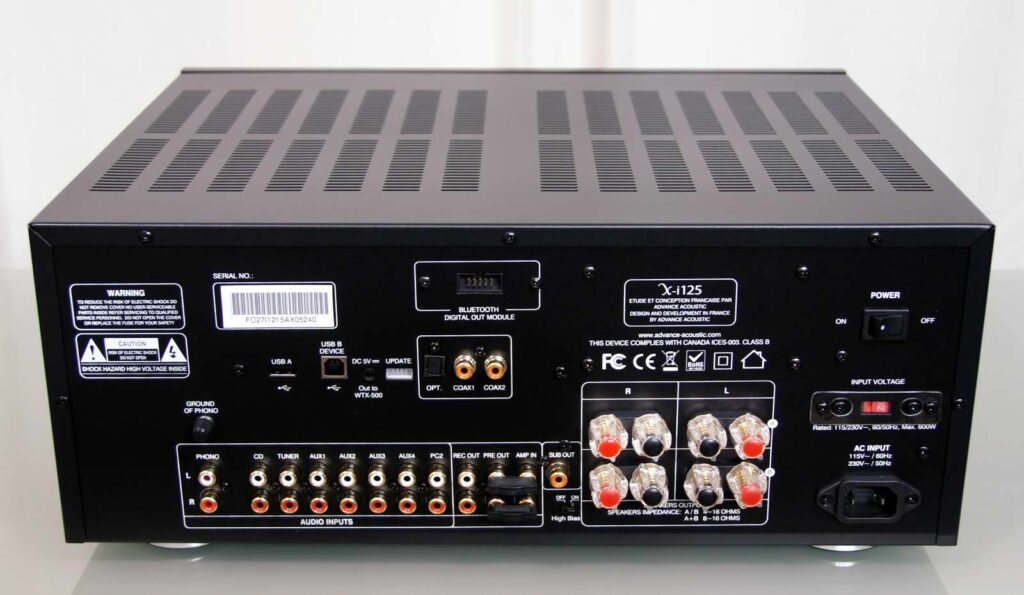 amplificatore advance acoustic xi125