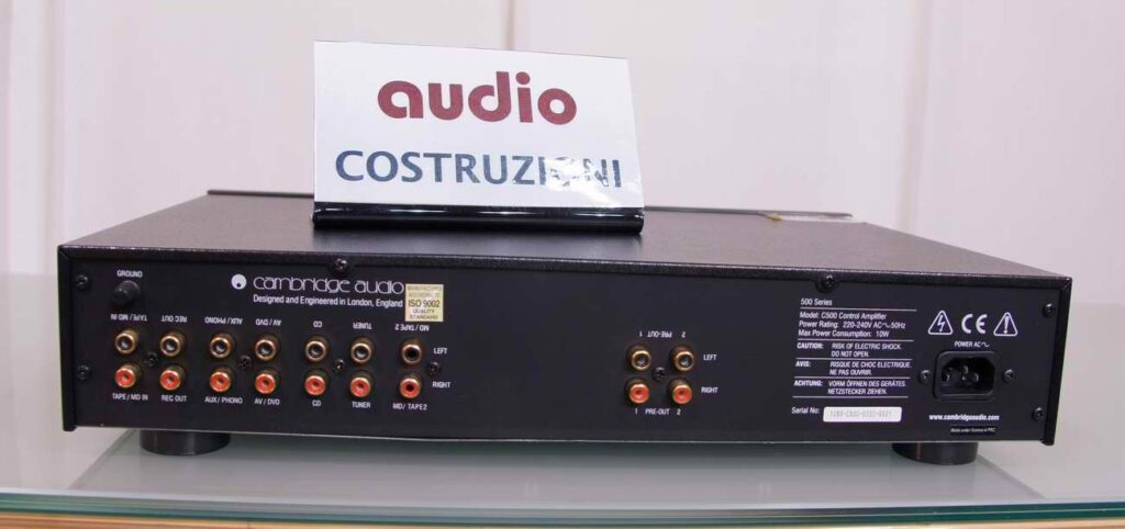preamplificatore Cambridge audio c500