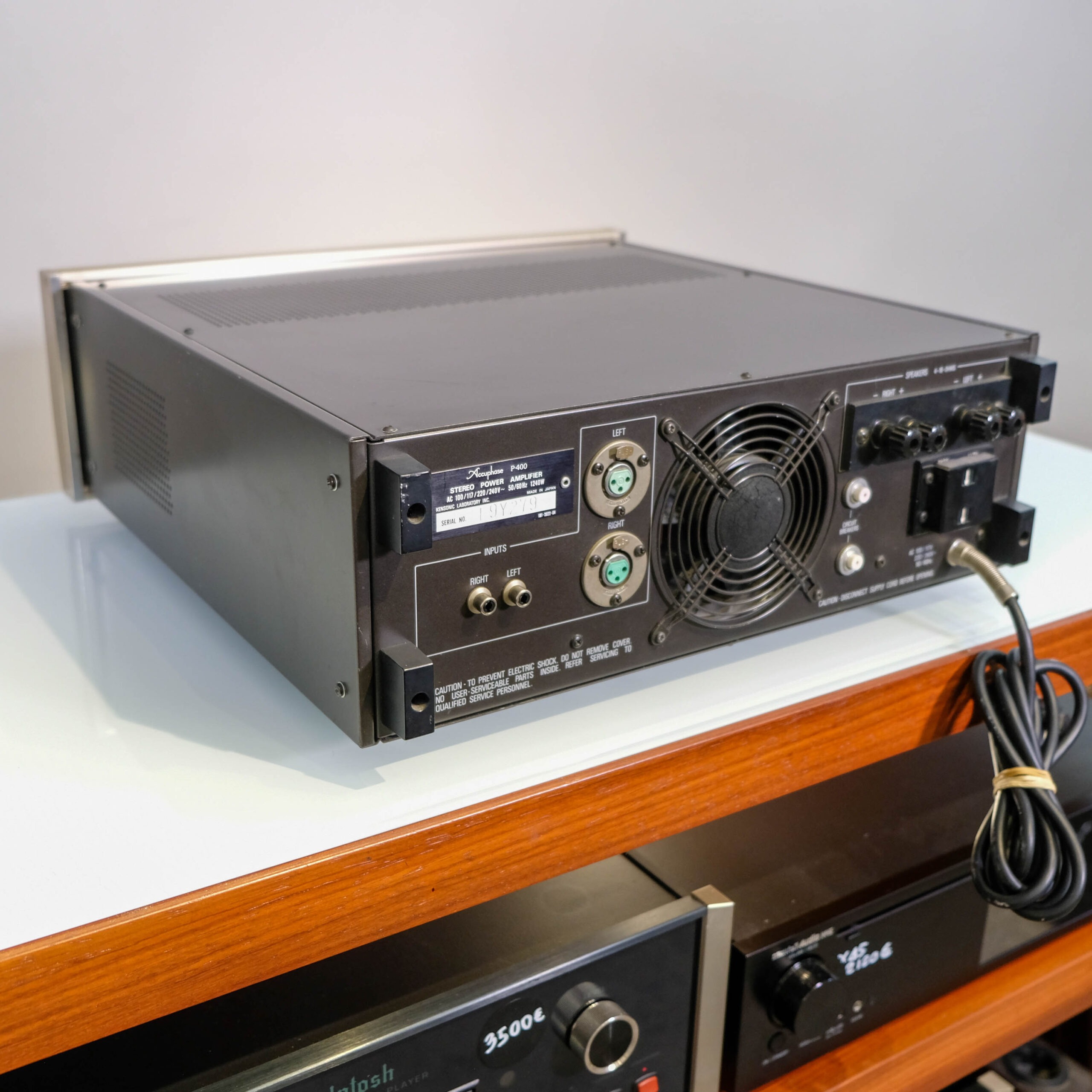 閑古鳥 オ-ディオ 【 ACCUPHASE P-400 STEREO POWER AMPLIFIER ...