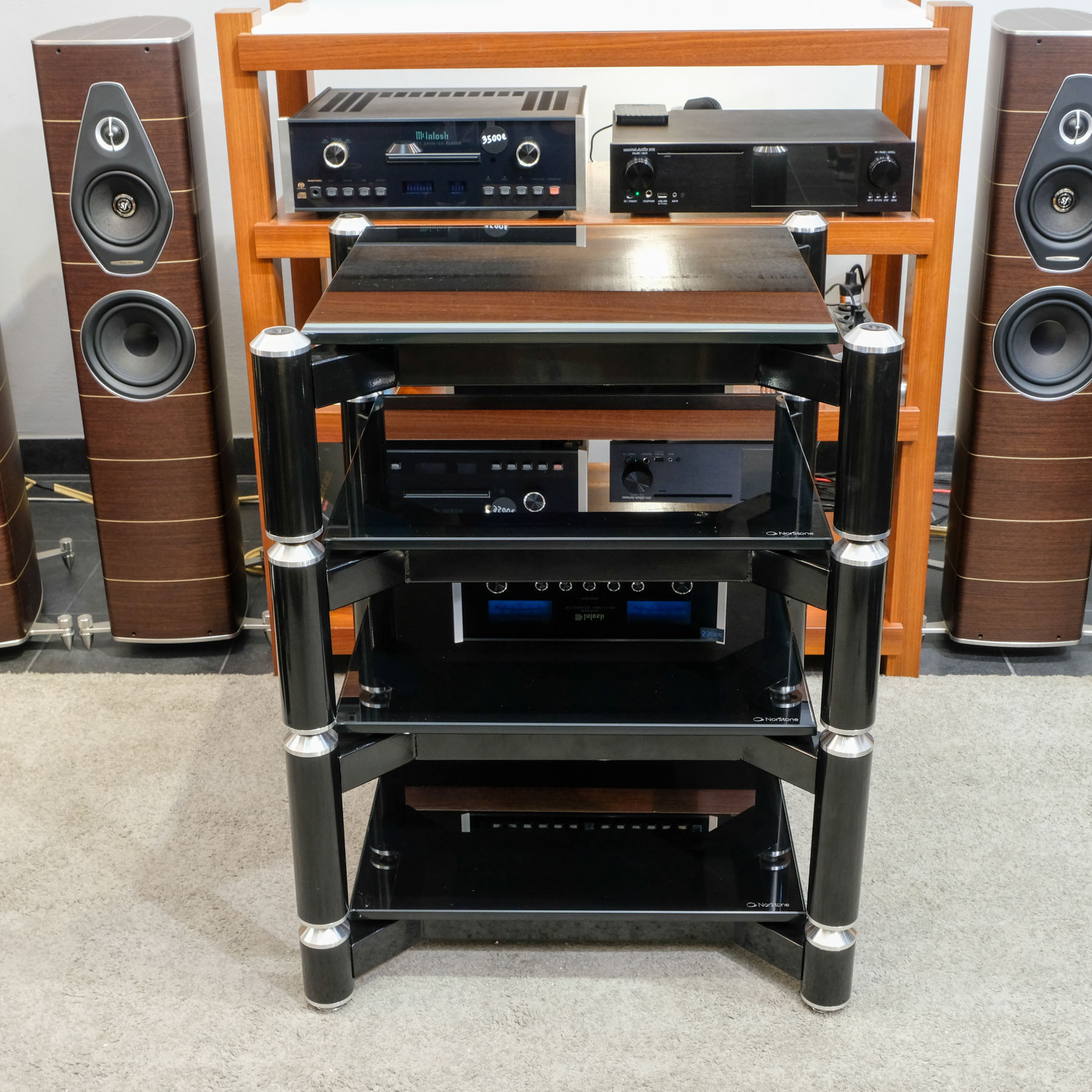 Norstone Spider - rack HiFi componibile