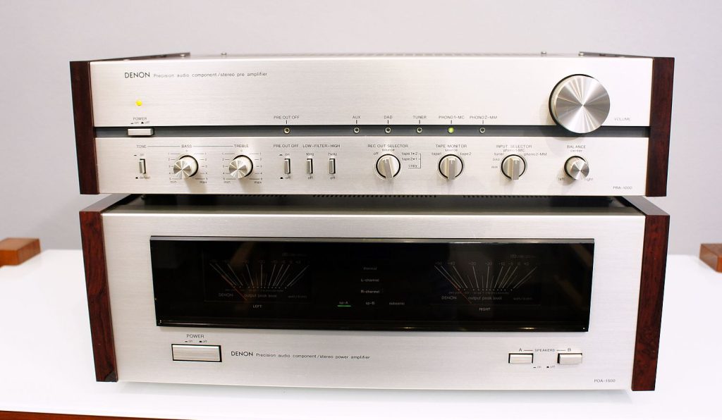 DENON ストア PRA-1000 POA-1500