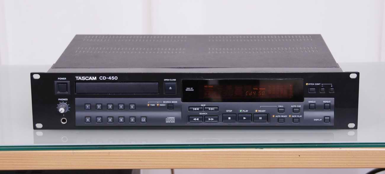 Tascam CD 450 - Audio construction | Hi-Fi Online Sales 
